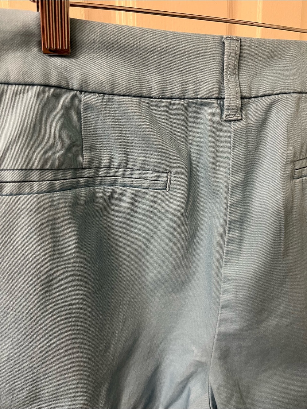 New With Tags J. Crew Factory 3.5" Classic Chino Shorts Blue Size 14 - Picture 7 of 9